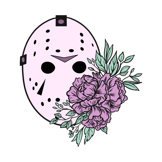 Jason Floral - Lavender by CultHorrorClub