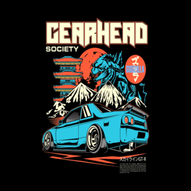 Gearhead monster - Initial D - Phone Case