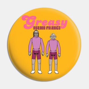 Greasy Action Figures Pin