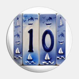 Number 10. Pin