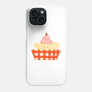 Icecream Sundae carnival food Phone Case