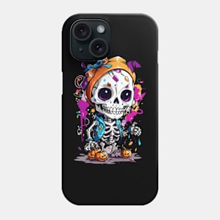 Halloween Skeleton funny Phone Case