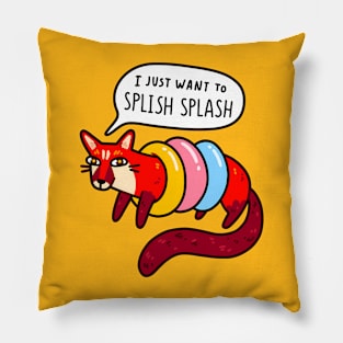 Splish splash Pillow