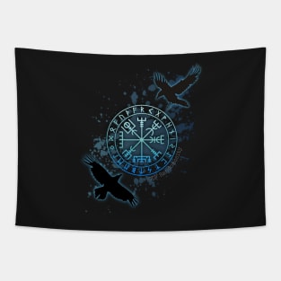 Icy Vegvísir Tapestry