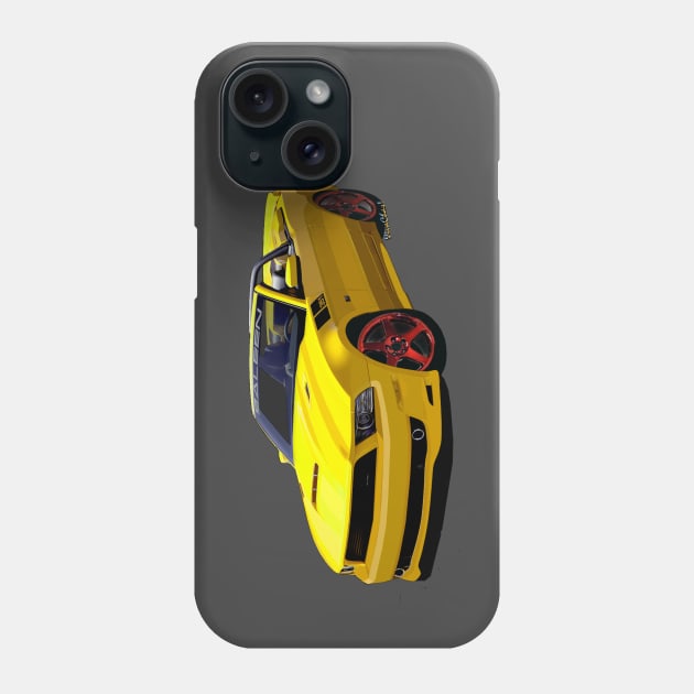 2014 Saleen Mustang Convertible s351 Phone Case by vivachas