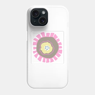 Abstract Pink Flower Phone Case
