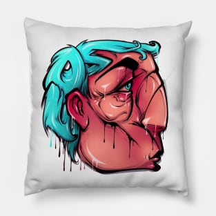 Graffiti Character Pillow