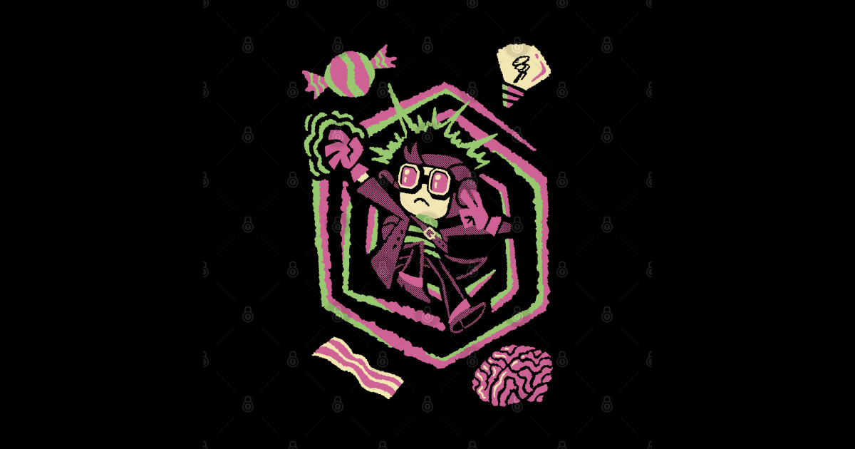Psychic Prodigy - Videogame - Sticker | TeePublic