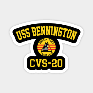 USS Bennington CVS-20 Tonkin Gulf Yacht Club Magnet