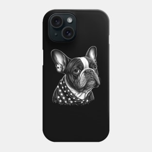 French Bulldog 4th of July Phone Case