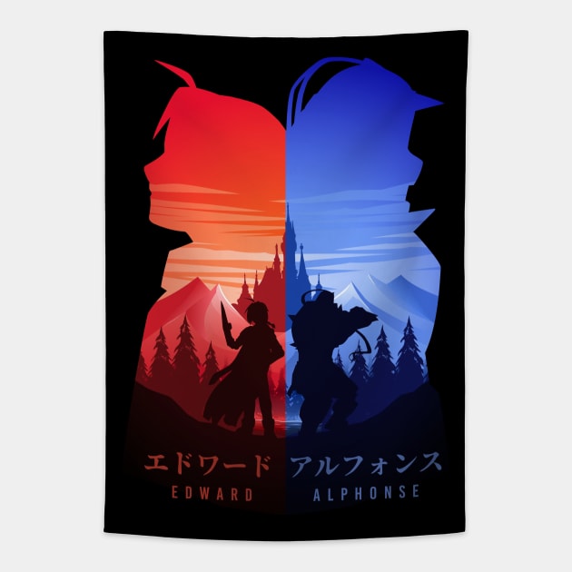 Edward Alphonse Fullmetal Tapestry by The Artz