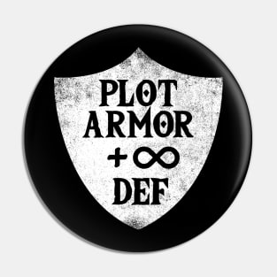 Plot Armor Pin