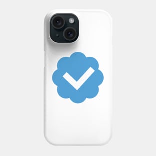 Verified Twitter Blue Check Phone Case