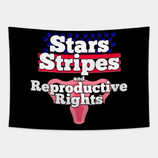 Stars Stripes and Reproductive Rights Tapestry