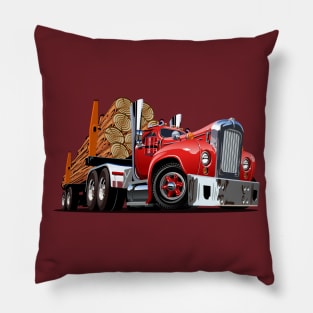 Cartoon truck Pillow