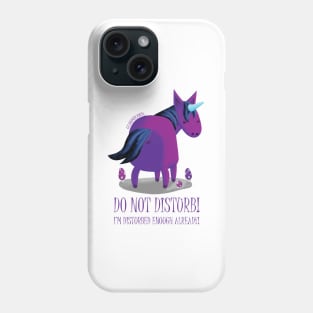 Gloomicorn - Do Not Disturb! Phone Case