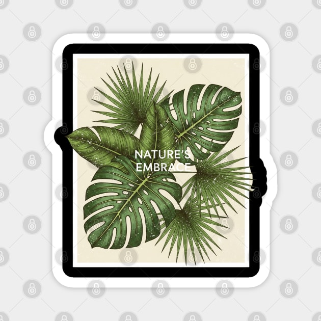 Nature’s Embrace Magnet by Ink Lines