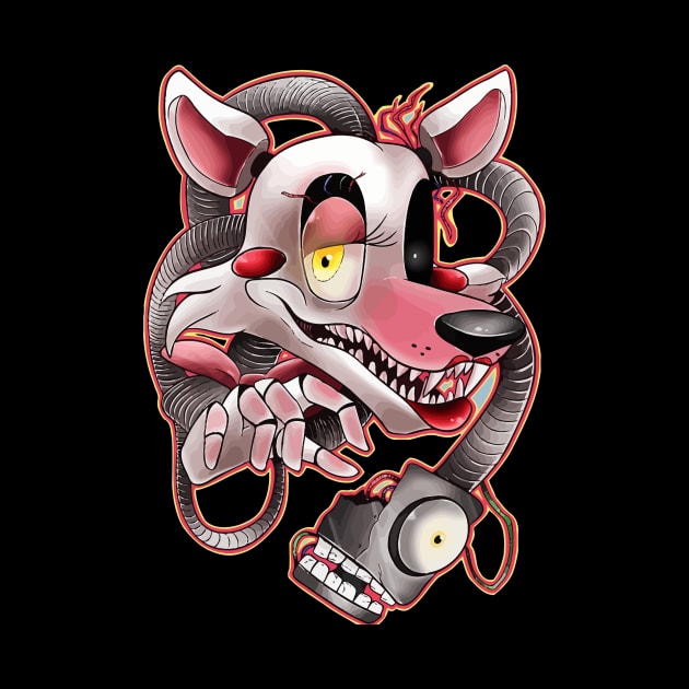 FIVE NIGHTS AT FREDDY'S--THE MANGLE by mizoneroberto