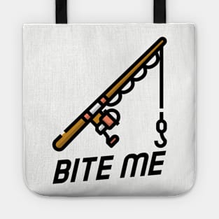 Bite Me Fishing Rod Tote