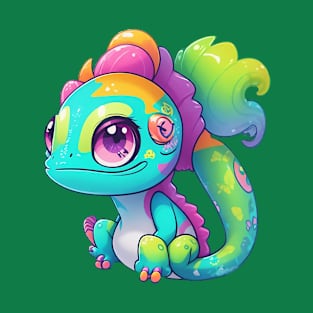 Cute Chameleon Wonders T-Shirt