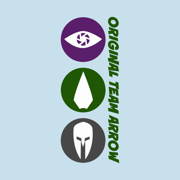 Original Team Arrow - Colorful Symbols - Hero Logos by FangirlFuel