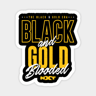 Black And Gold Era Magnet