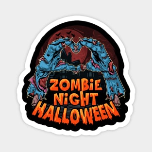 Zombie Hands Halloween Magnet