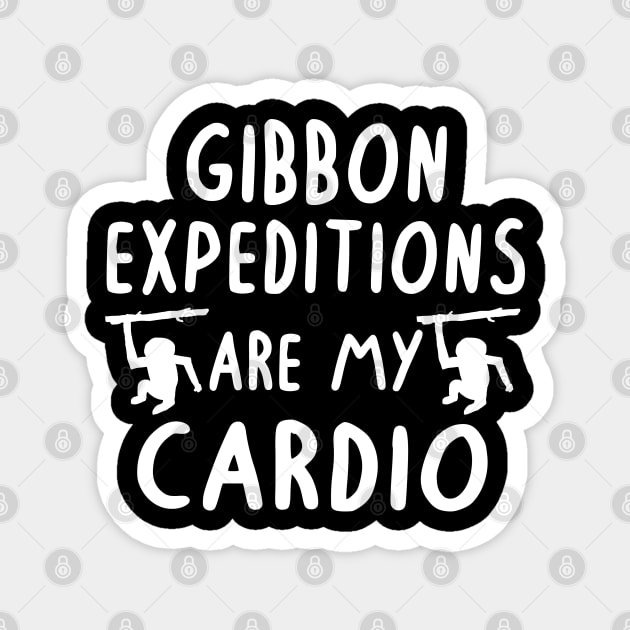 Gibbon expedition pirate monkey environmental protection Magnet by FindYourFavouriteDesign