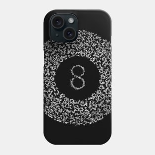 Floral 8 Ball Phone Case