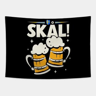 Skal - Swedish toast Tapestry