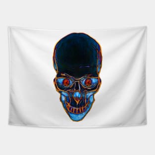 Alien Skull Tapestry