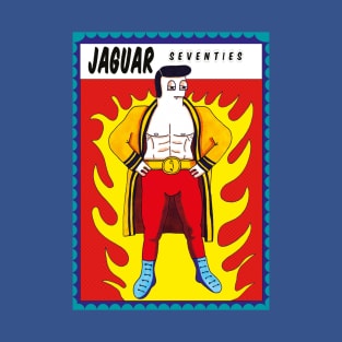 "Wrestler - 'Jaguar Seventies' T-Shirt