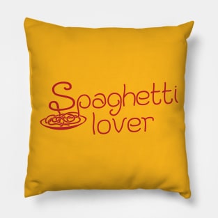 Spaghetti Lover Pillow