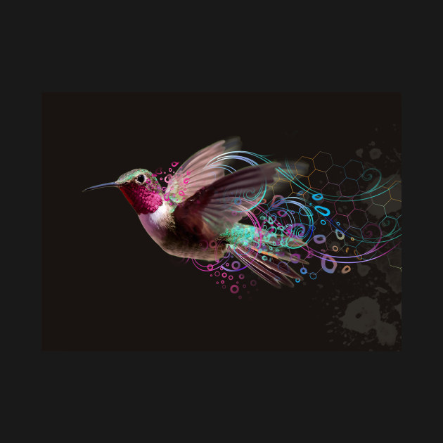 Disover Hum Dinger - Hummingbird - T-Shirt