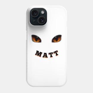 Font Name matt HALLOWEEN Phone Case