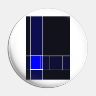Black and Blue Pin