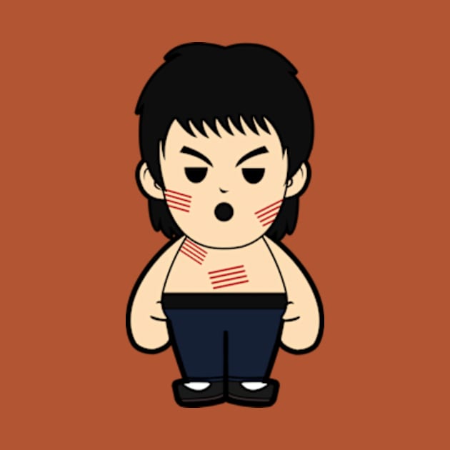 Bruce Lee Chibi by nataliawinyoto