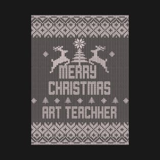 Merry Christmas ART TEACHER T-Shirt