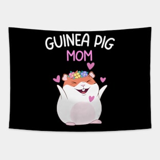 Guinea Pig Mom Cute Mother's Day Women Girls Guinea Pig Mom Tapestry