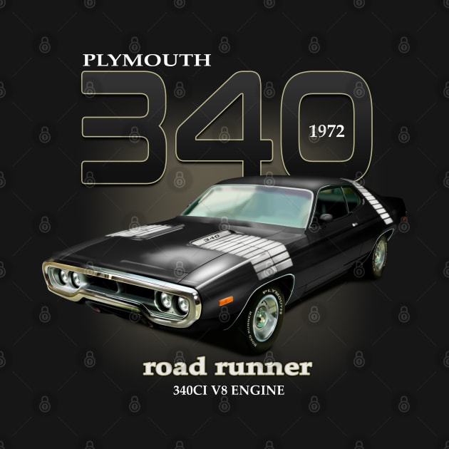 Plymouth Road Runner 72 by hardtbonez