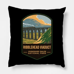 Ribblehead Viaduct Yorkshire Dales National Park Pillow