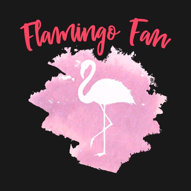 Flamingo fan Art design graphic by SzarlottaDesigns