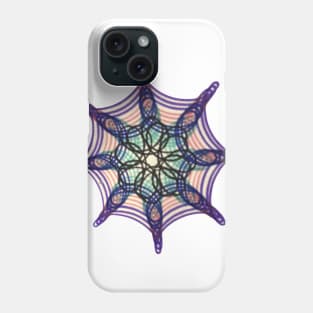 Spirograph Web Pattern Phone Case