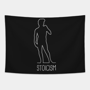 Greek Statue - Stoicism Tapestry