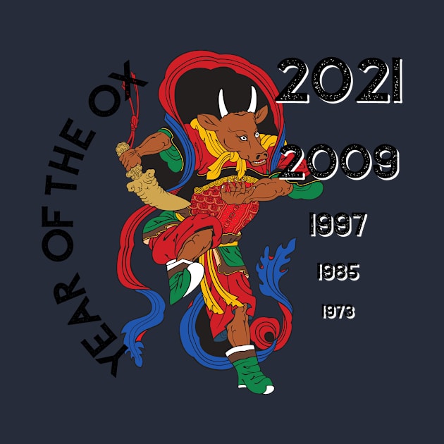 Chinese Zodiac - Year of the Ox by Underthespell