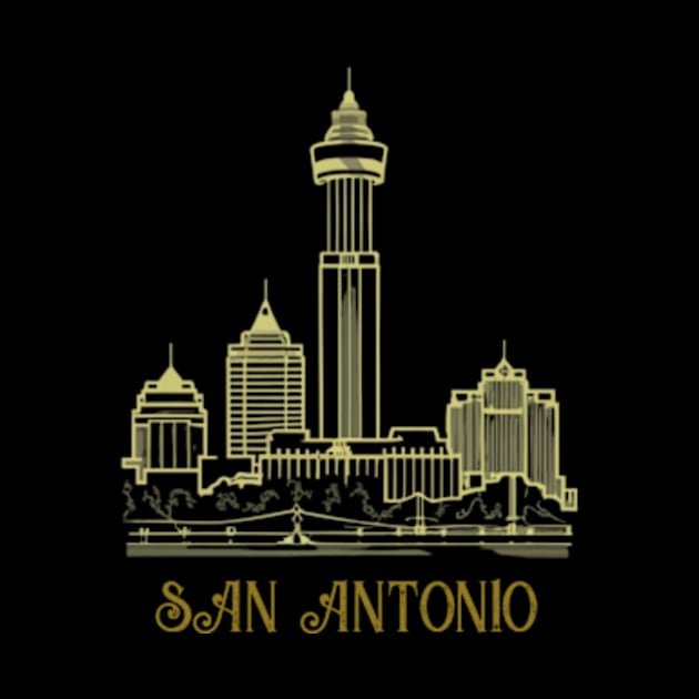 San Antonio by TshirtMA