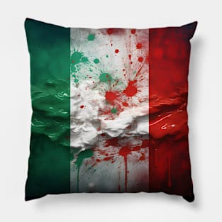 Italy in Stripes Pillow