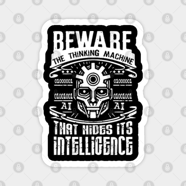 Beware The Thinking Machine That Hides Its Intelligence Magnet by Worldengine