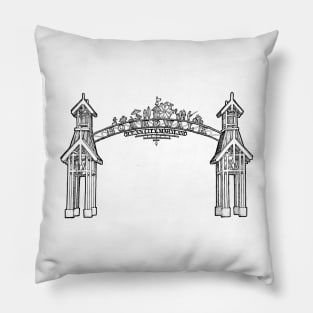 Ocean City Boardwalk Pillow