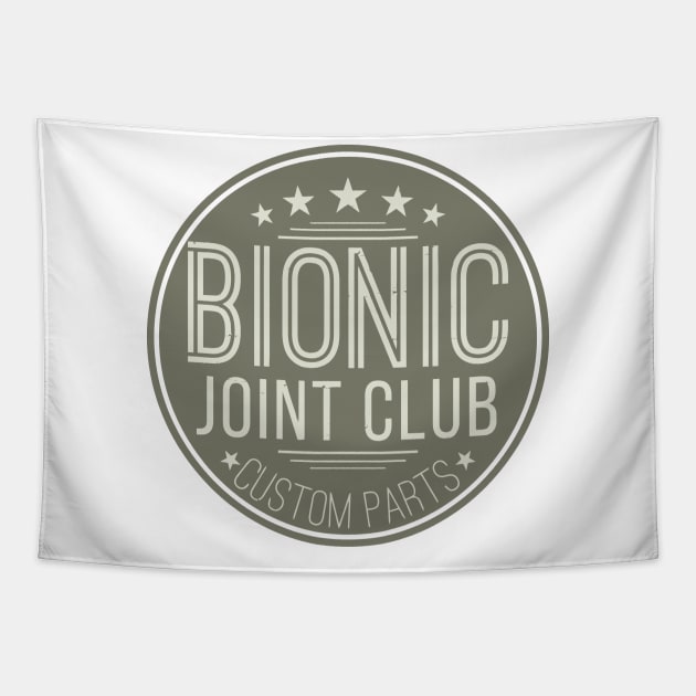 Bionic Joint Replacement Surgery Muscle Joint Tapestry by tanambos